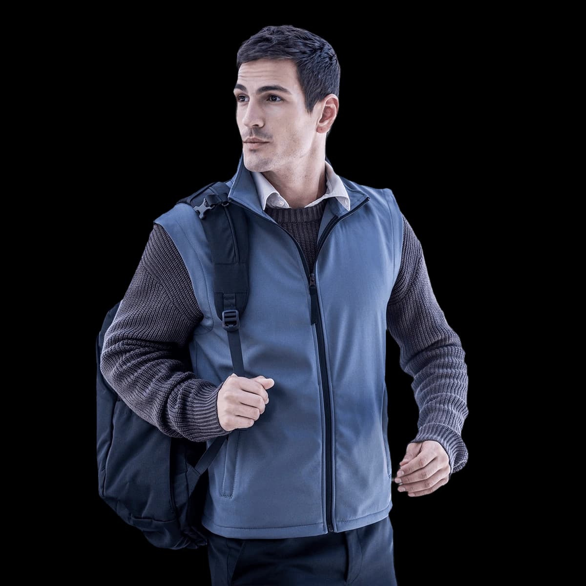 Classic softshell bodywarmer