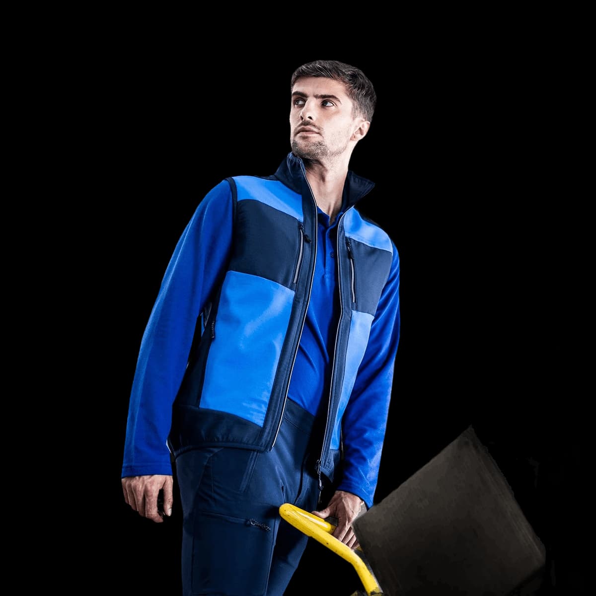 E-Volve unisex 2-layer softshell bodywarmer