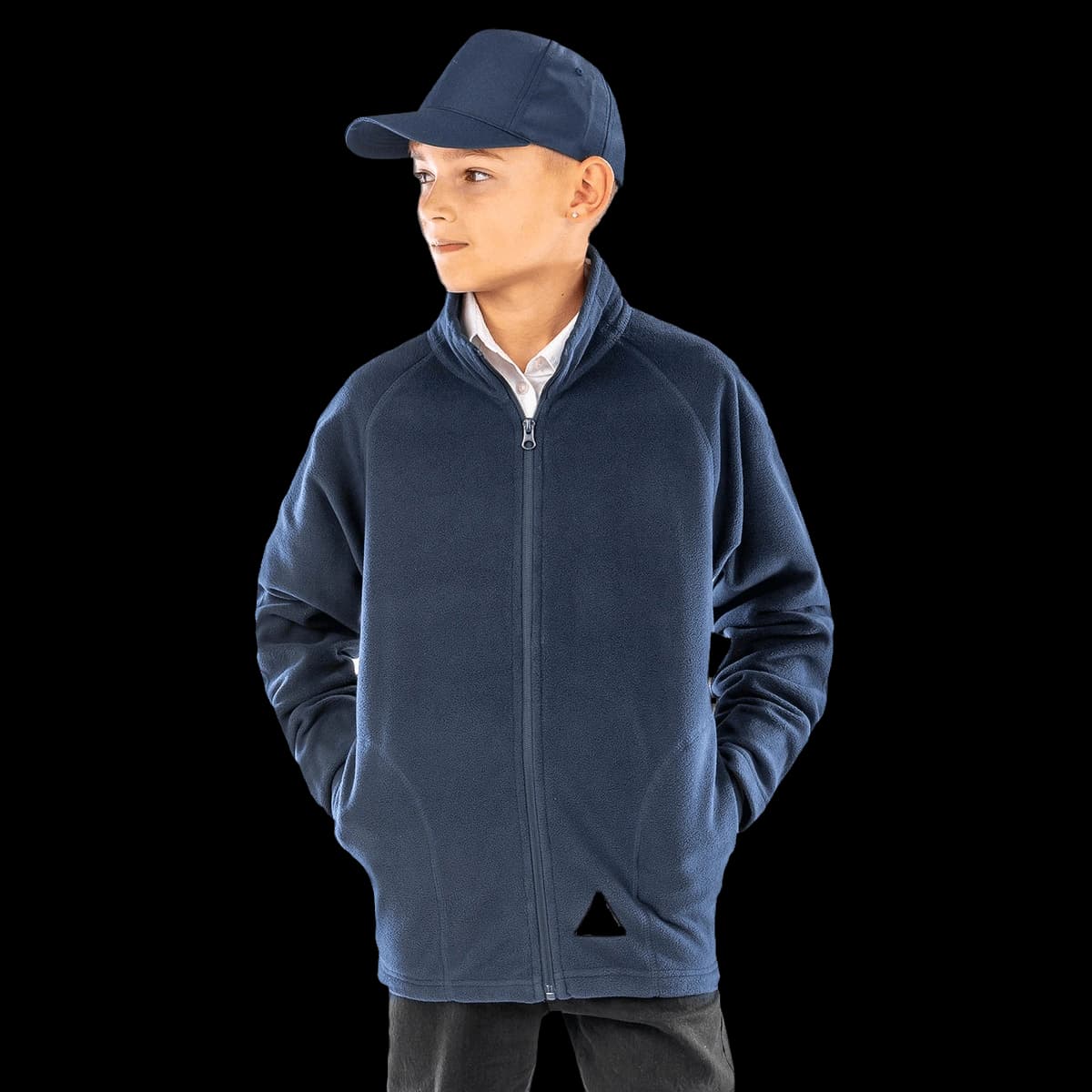 Core junior microfleece jacket