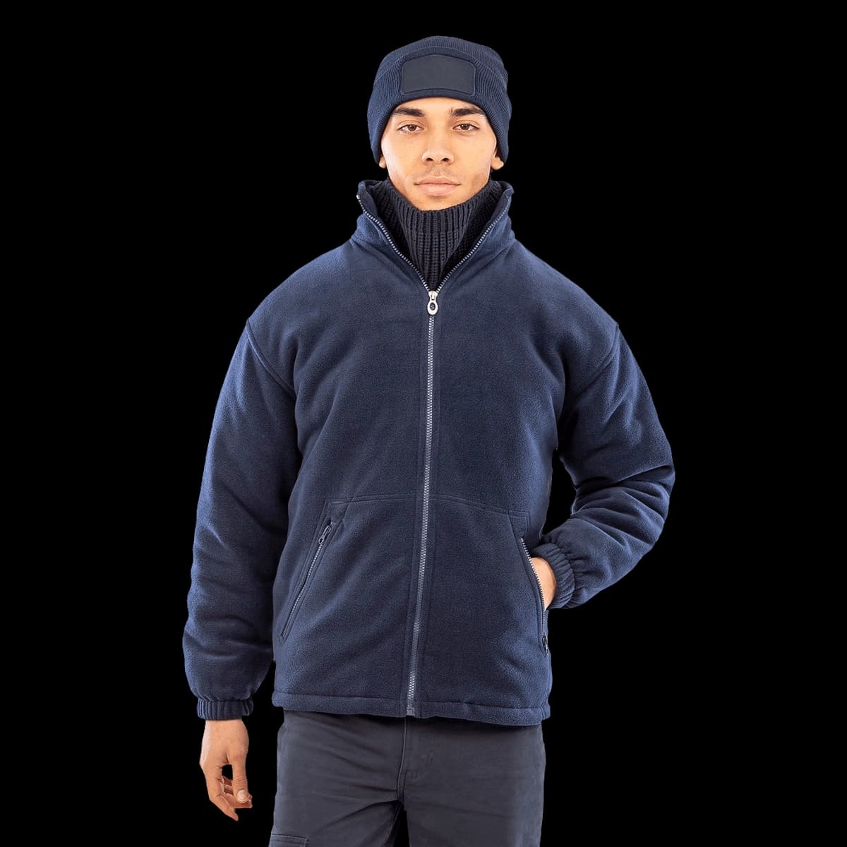 Core padded winter fleece