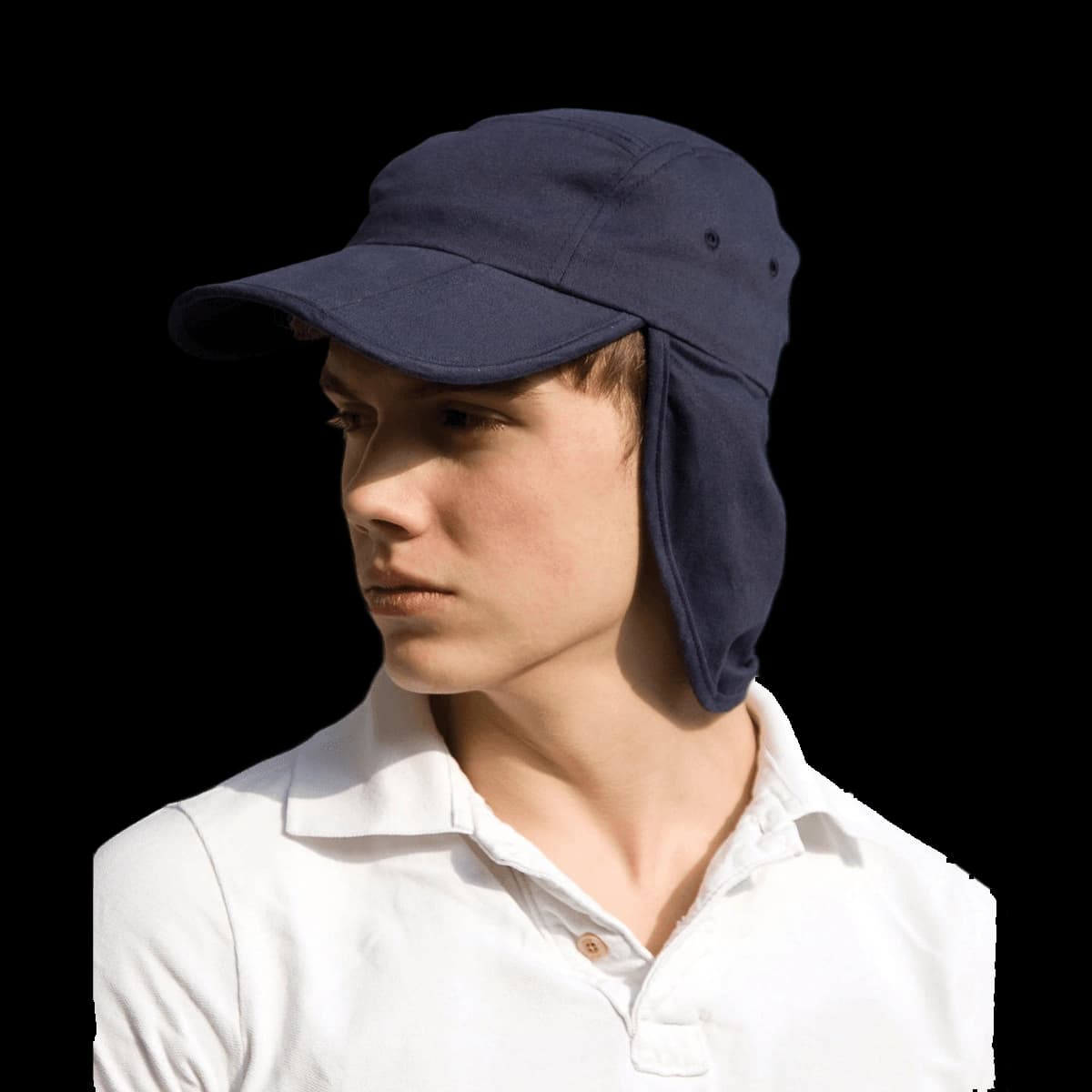 Fold-up legionnaire's cap