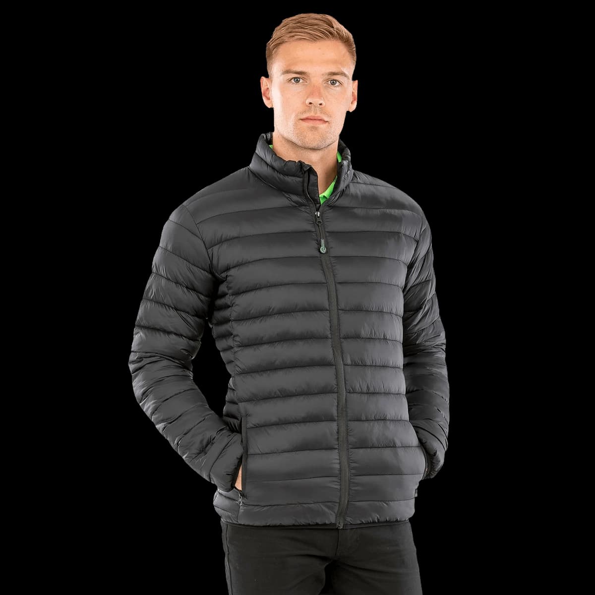 Recycled padded jacket