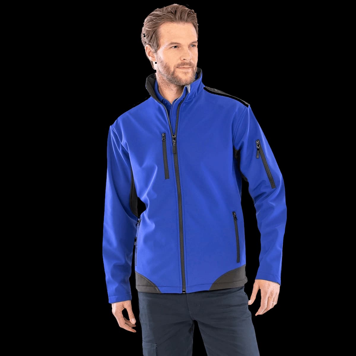 Ripstop softshell workwear jacket