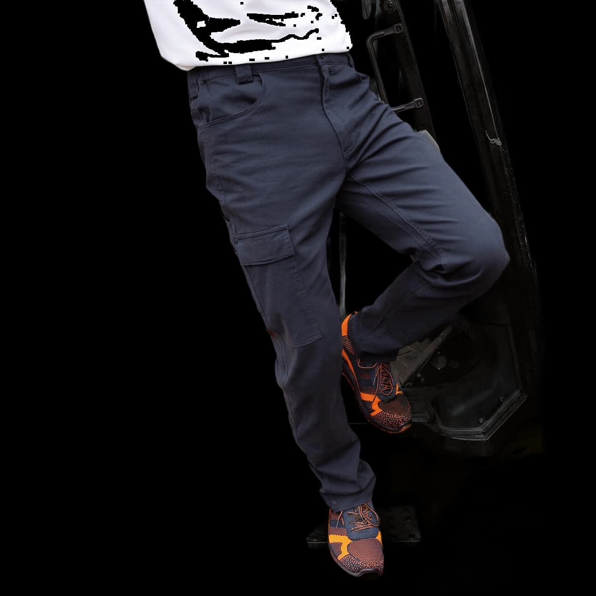 Super-stretch slim chino