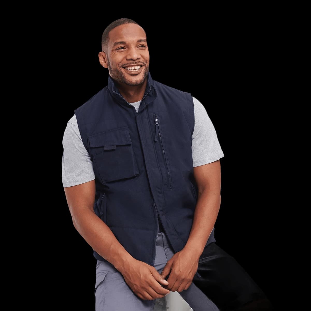 Heavy-duty gilet