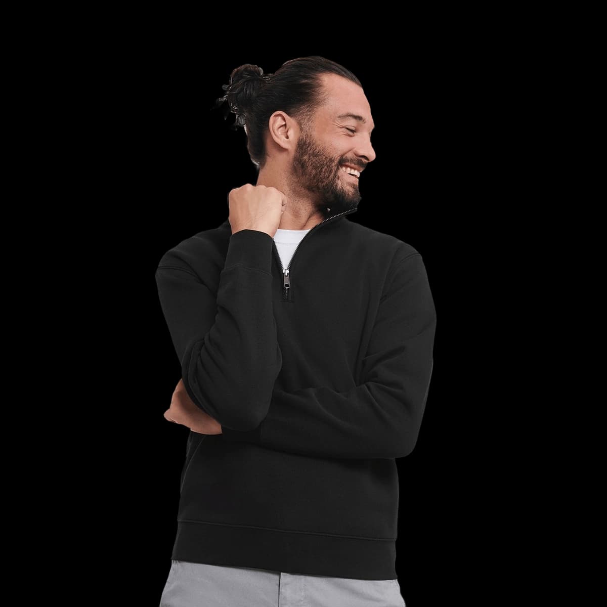 Authentic ¼ zip sweatshirt