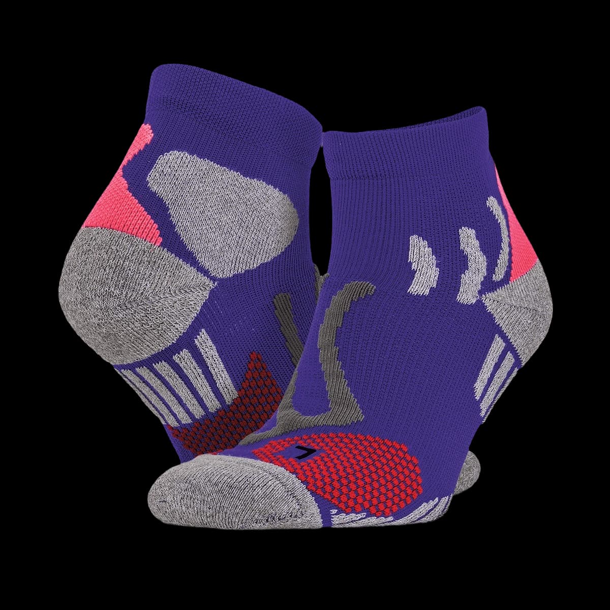 Technical compression sports socks