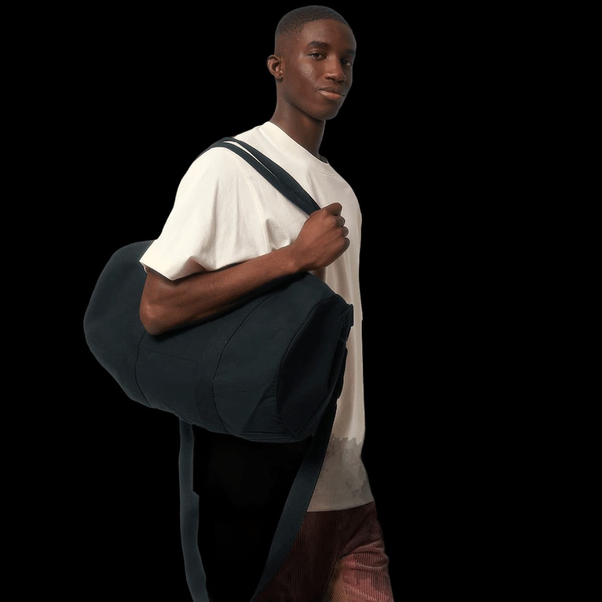 Duffle bag with canvas fabric (STAU892)