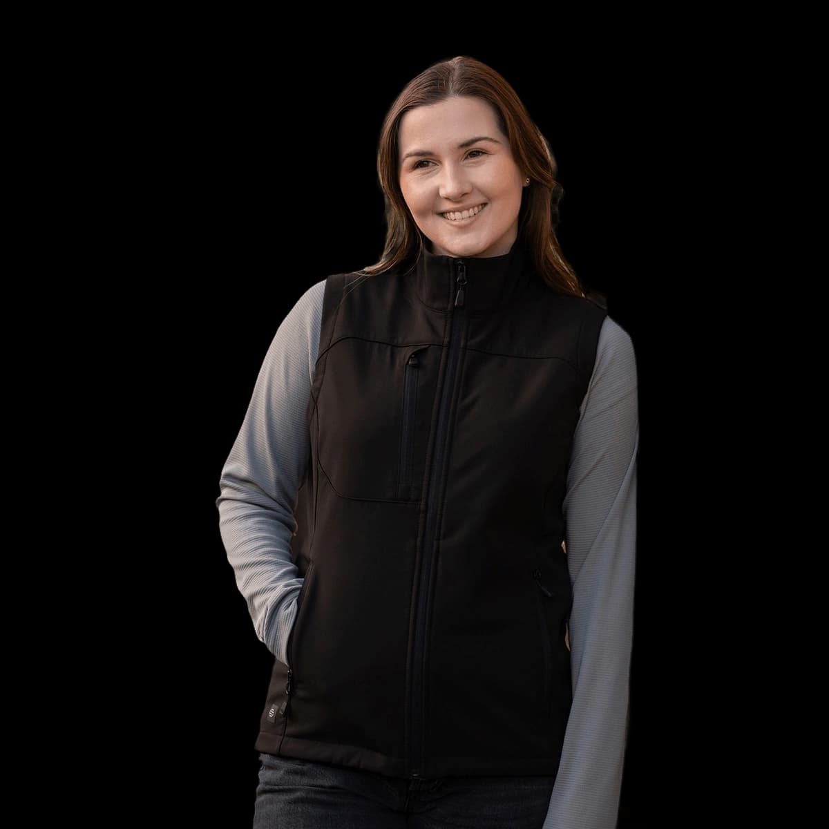 Women’s Cascades softshell vest