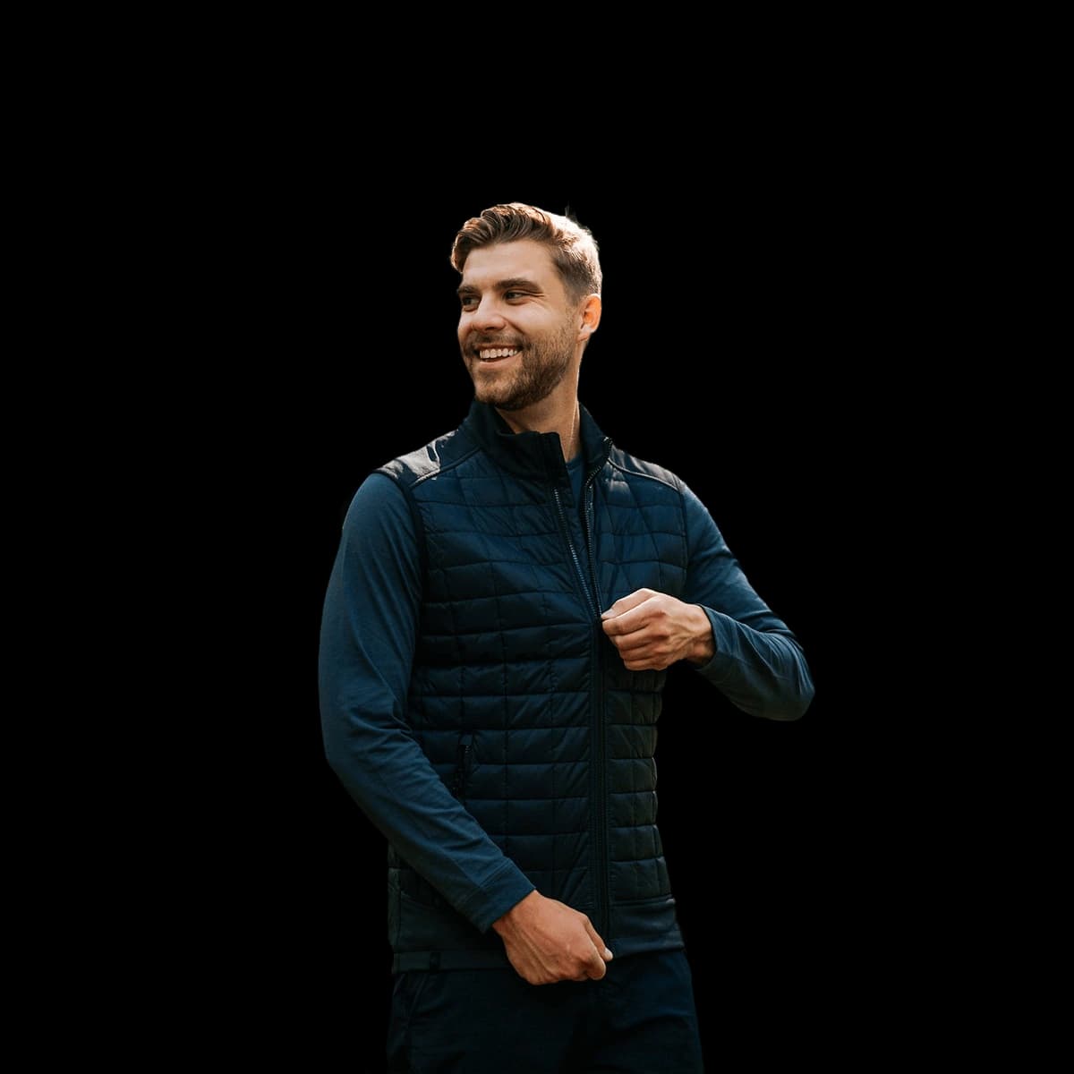 Appalachian thermal softshell vest