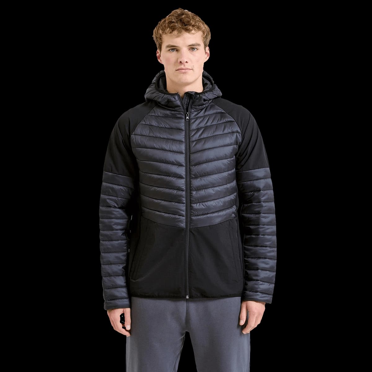 Men's TriDri® insulated hybrid jacket