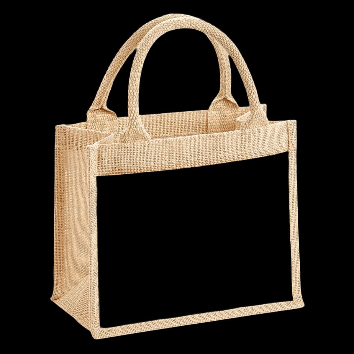 Cotton pocket jute gift bag