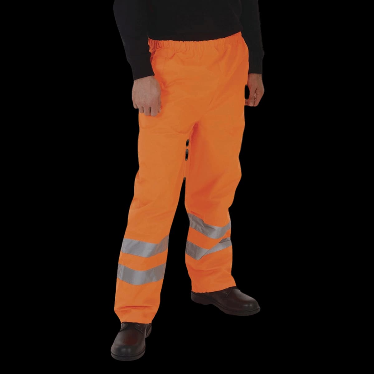 Hi-vis waterproof overtrousers (HVS462)