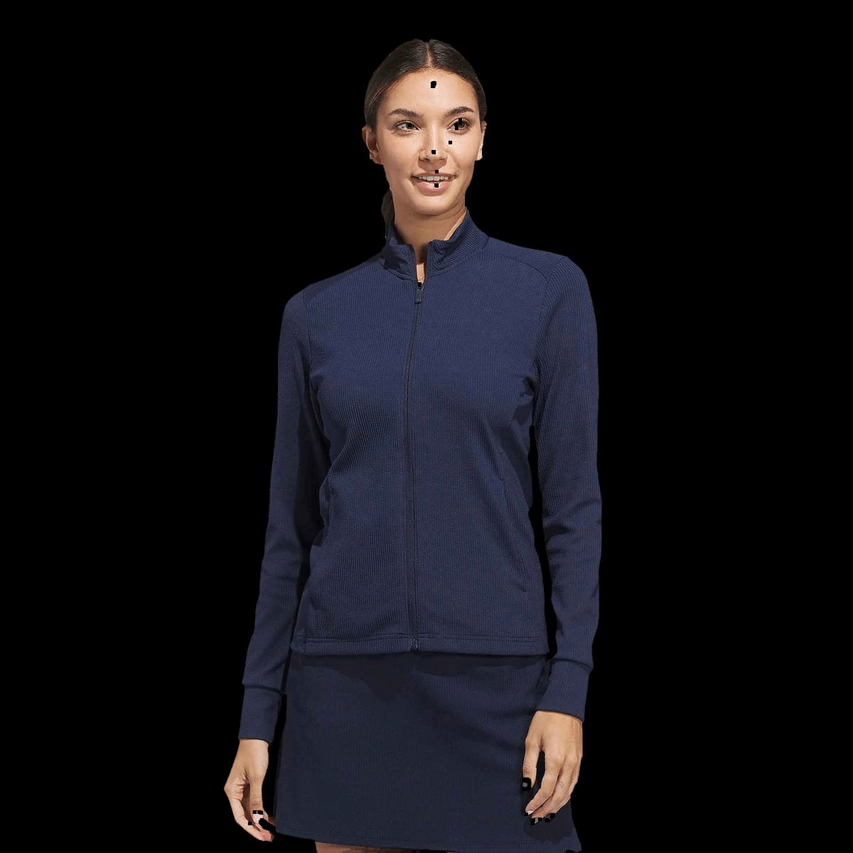 Women’s performance texture full-zip jacket